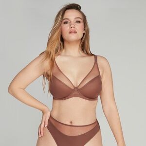 Agent Provocateur Lucky Padded Plunge Underwire Bra